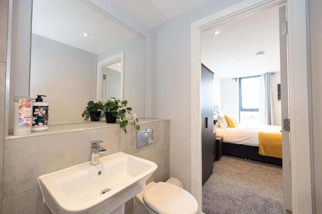Contemporary 3 Bedrooms Apartment Manchester City Exteriér fotografie